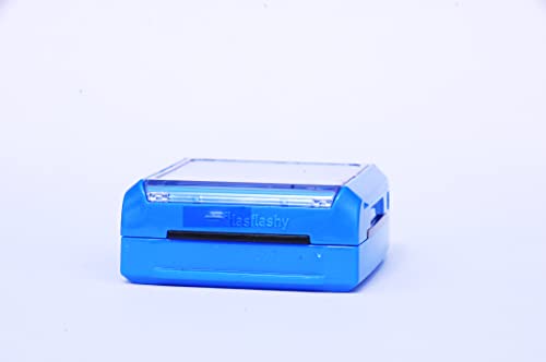 SXCAOS Flashy 6330 (30x30) Round Pocket Small Stamp (1 Royal Blue Ink)
