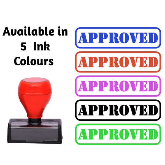APPROVED Stamp 29x54 MM