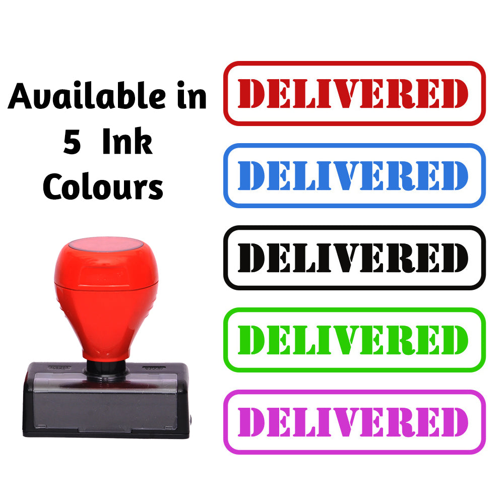 DELIVERED Stamp 29x54 MM