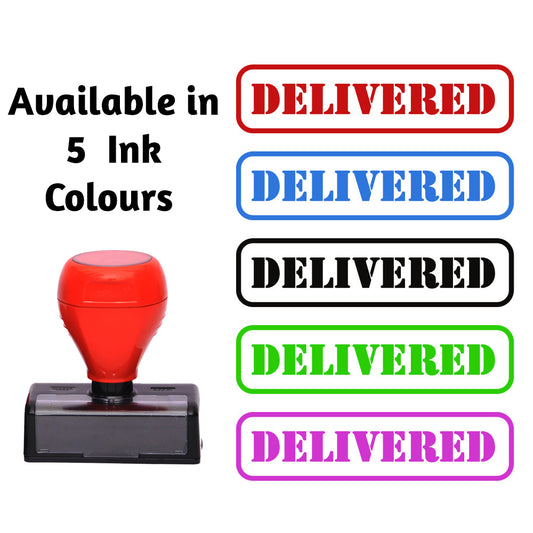 DELIVERED Stamp 29x54 MM